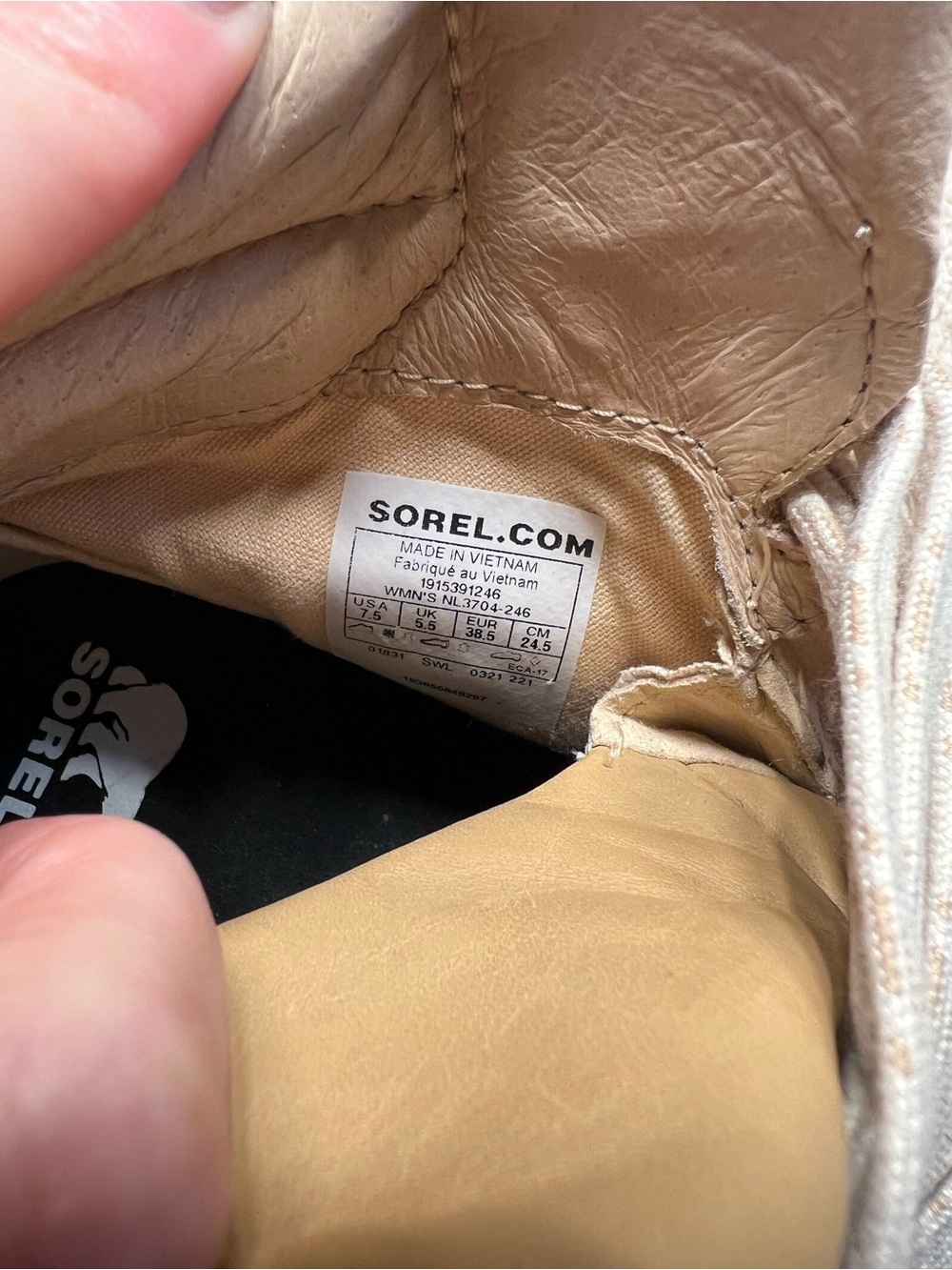 Sorel Lennox Hiker waterproof boots size 7.5 - Picture 7 of 7